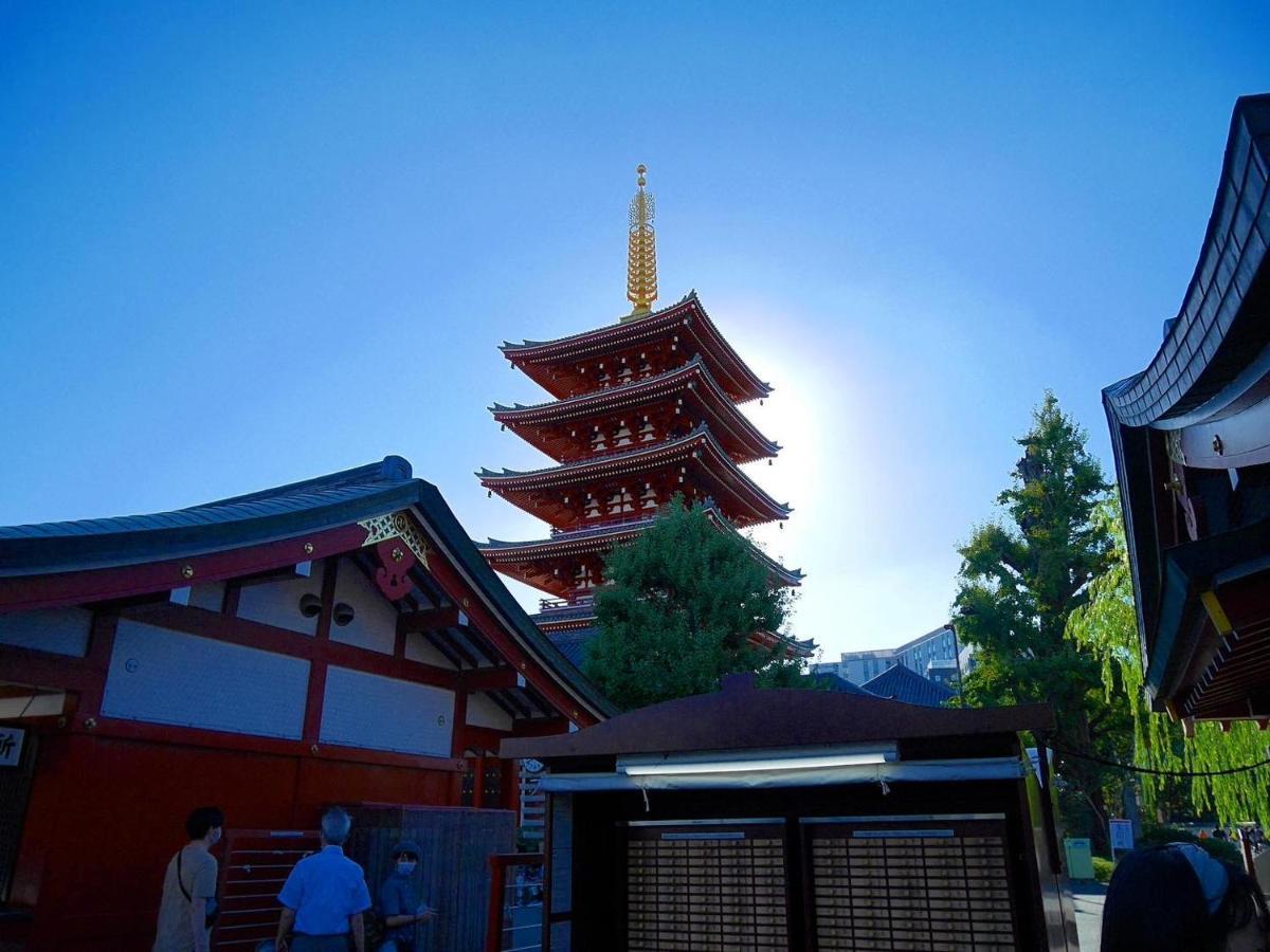 Hotel Tavinos Asakusa Tokio Exterior foto