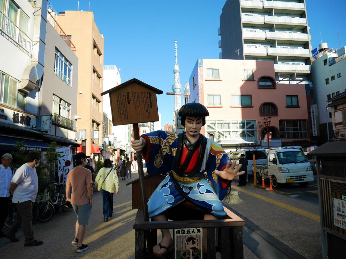 Hotel Tavinos Asakusa Tokio Exterior foto