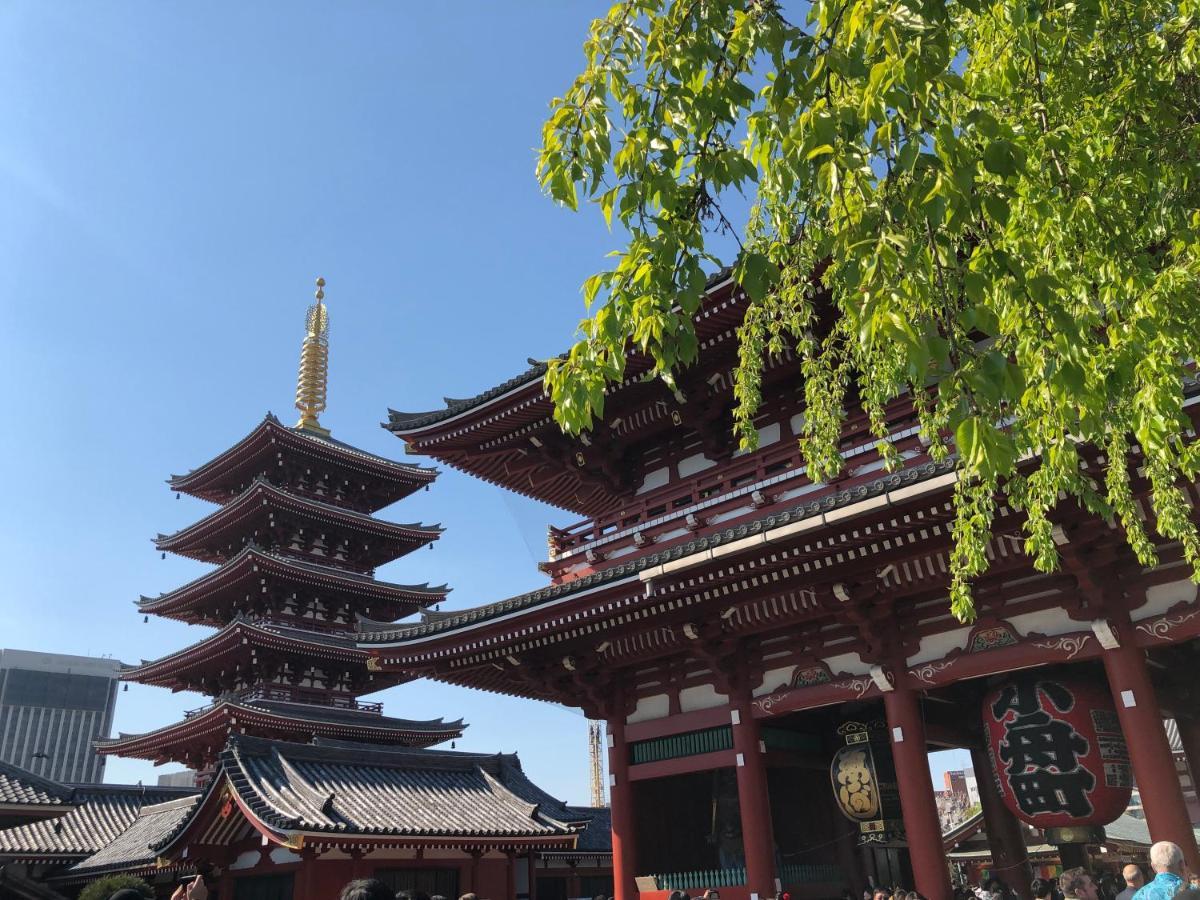 Hotel Tavinos Asakusa Tokio Exterior foto