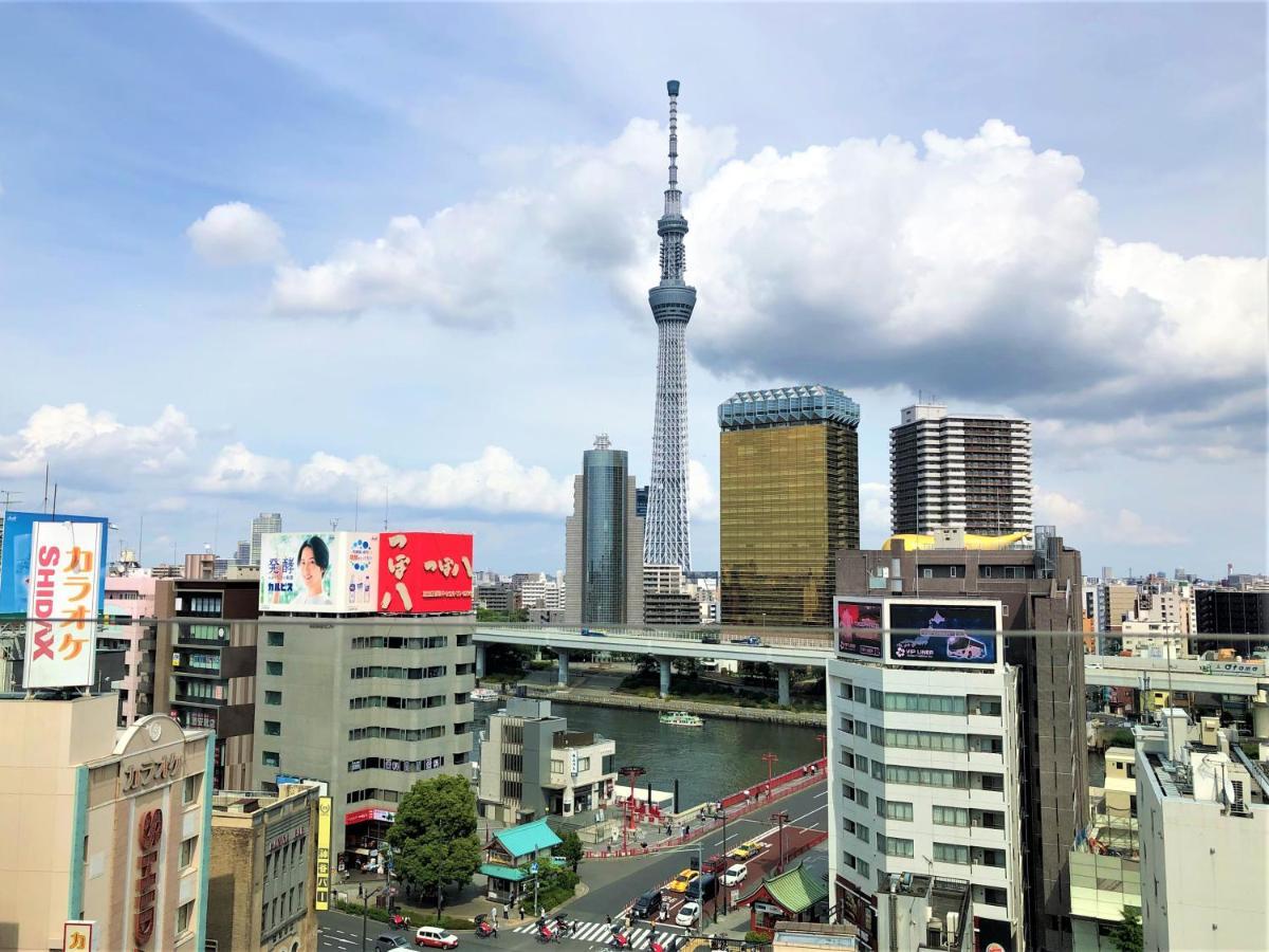 Hotel Tavinos Asakusa Tokio Exterior foto
